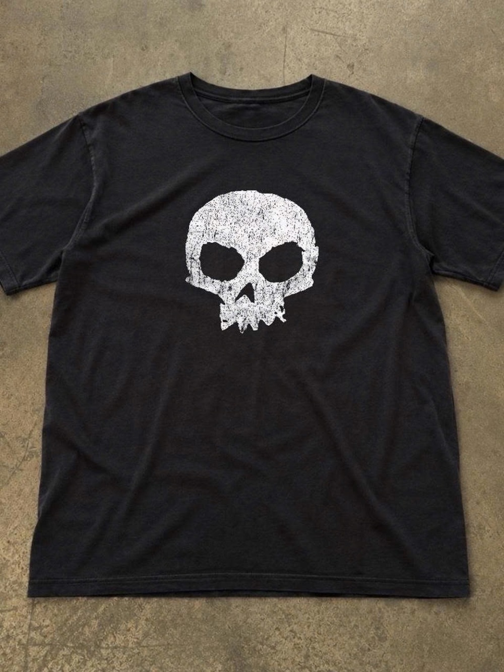 Black Graphic Skull T‑Shirt - Casual Men’s Tee